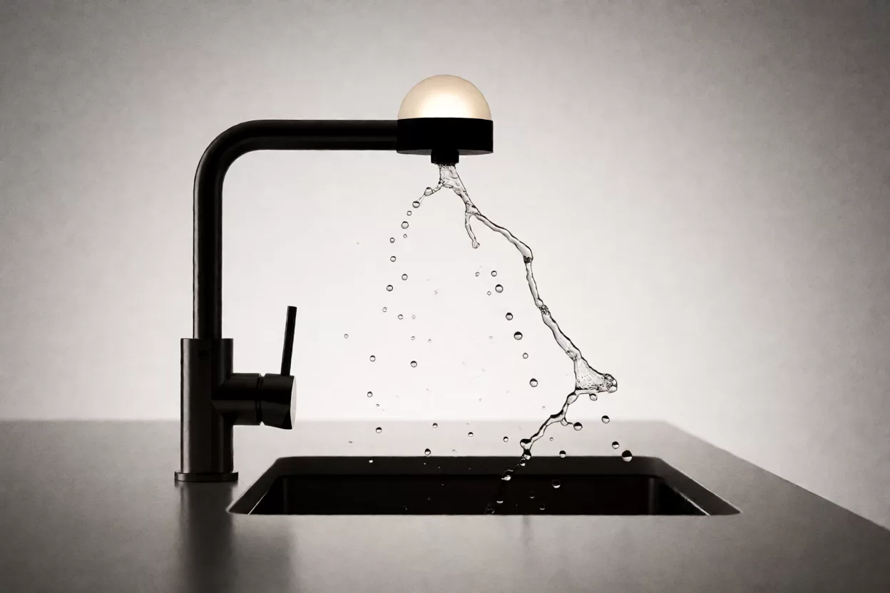 户外庭院壁灯IP65防水等级，雨水打湿外壳仍正常照明